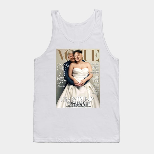 kim jong un and donald trump Tank Top by culture